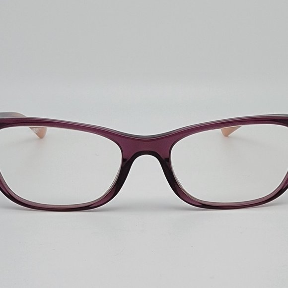 Coach HC6082 5351 Crystal Plum Crystal Plum Blush Gradient Eyeglasses Frame 51mm - Picture 2 of 14